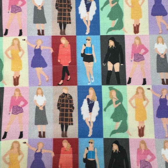 Taylor Swift Outfits Cotton Fabric - Picture 2 of 2